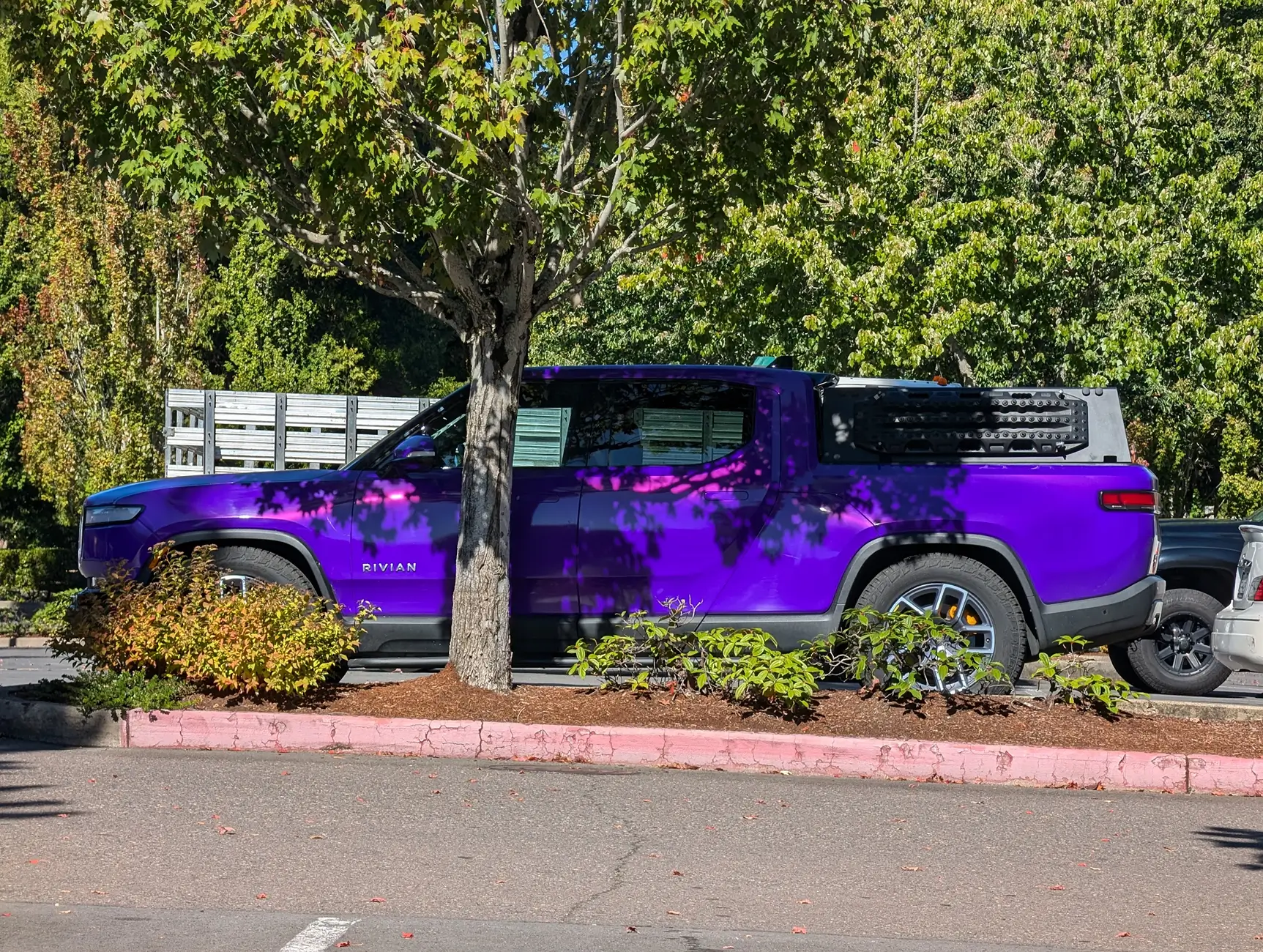 Rivian R1T R1S "Borealis" purple limited-edition paint color revealed! 1764887785972-uy