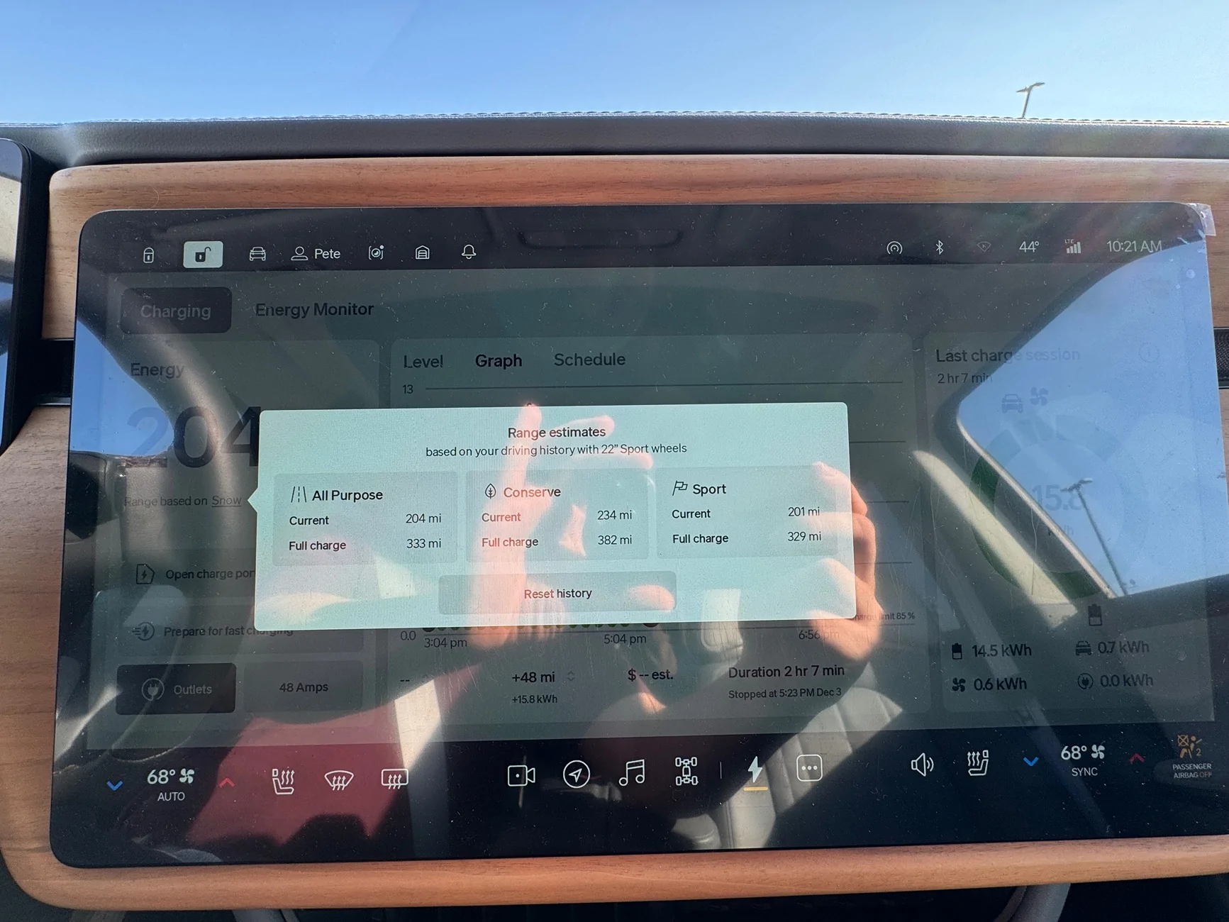 Rivian R1T R1S Gen2 R1S TM Range Less Than Advertised? IMG_6916