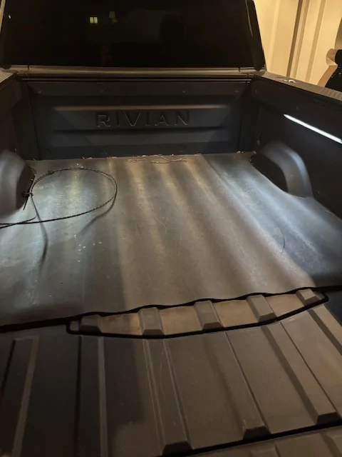 Rivian R1T R1S Need a bed mat that's rugged, thick and heavy IMG_1630