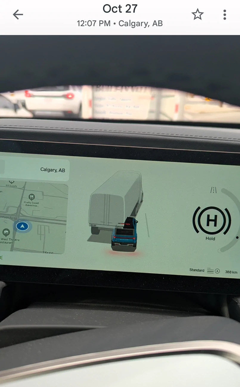 Rivian R1T R1S Current state of Rivian AI (on a Gen1) Screenshot_20251210-093713