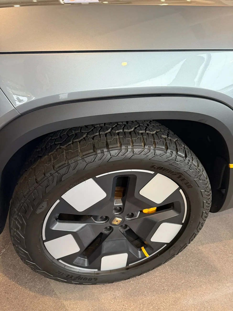 Rivian R1T R1S Gunmetal/Gray/Silver R2 on display Gunmetal:Gray:Silver R2 on display at Normal factory 8
