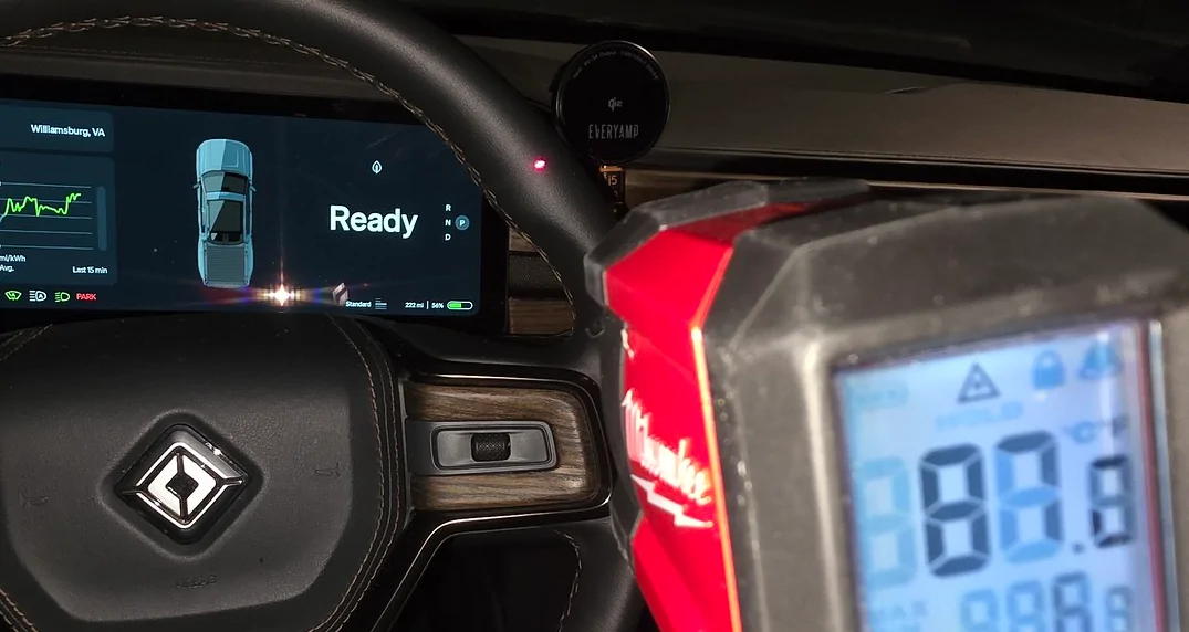 Rivian R1T R1S Heated steering wheel? How warm is it supposed to be? 1765929806480-2t