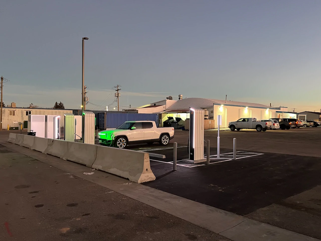 Rivian R1T R1S RAN Rivian Charging Stations Locations Map via Google Maps Monticello UT - 1 (1)
