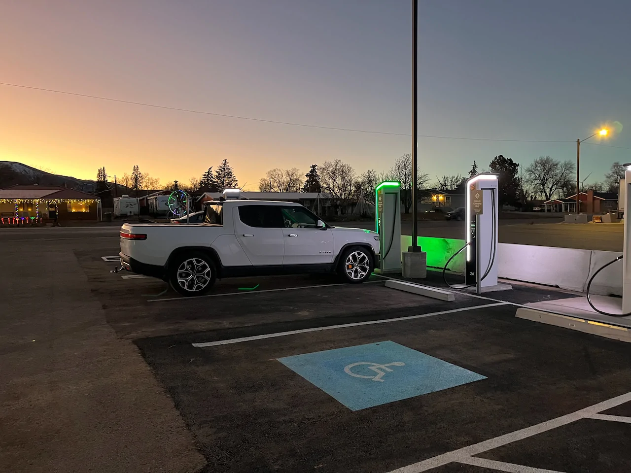 Rivian R1T R1S RAN Rivian Charging Stations Locations Map via Google Maps Monticello UT - 1 (2)