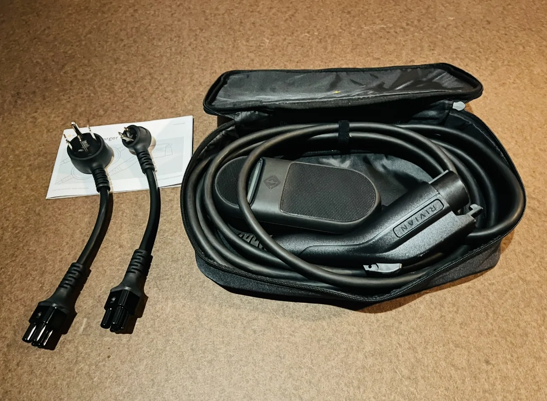 Rivian R1T R1S Rivian OEM Portable Charger - J1772 IMG_3003