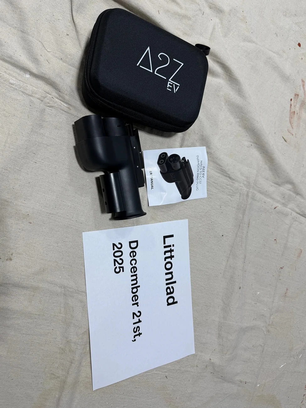 Rivian R1T R1S A2ZEV Typhoon NACS to CCS Adapter SOLD IMG_8958