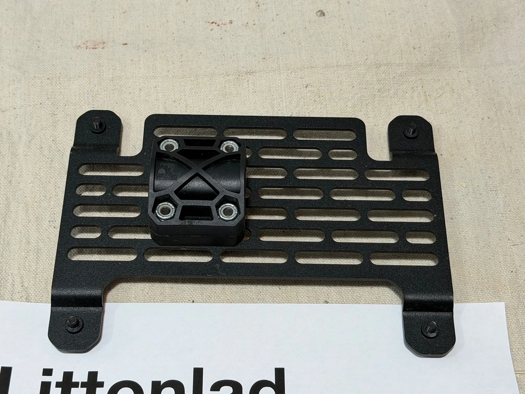 Rivian R1T R1S Builtright Industries Front License Plate Mount SOLD IMG_8946