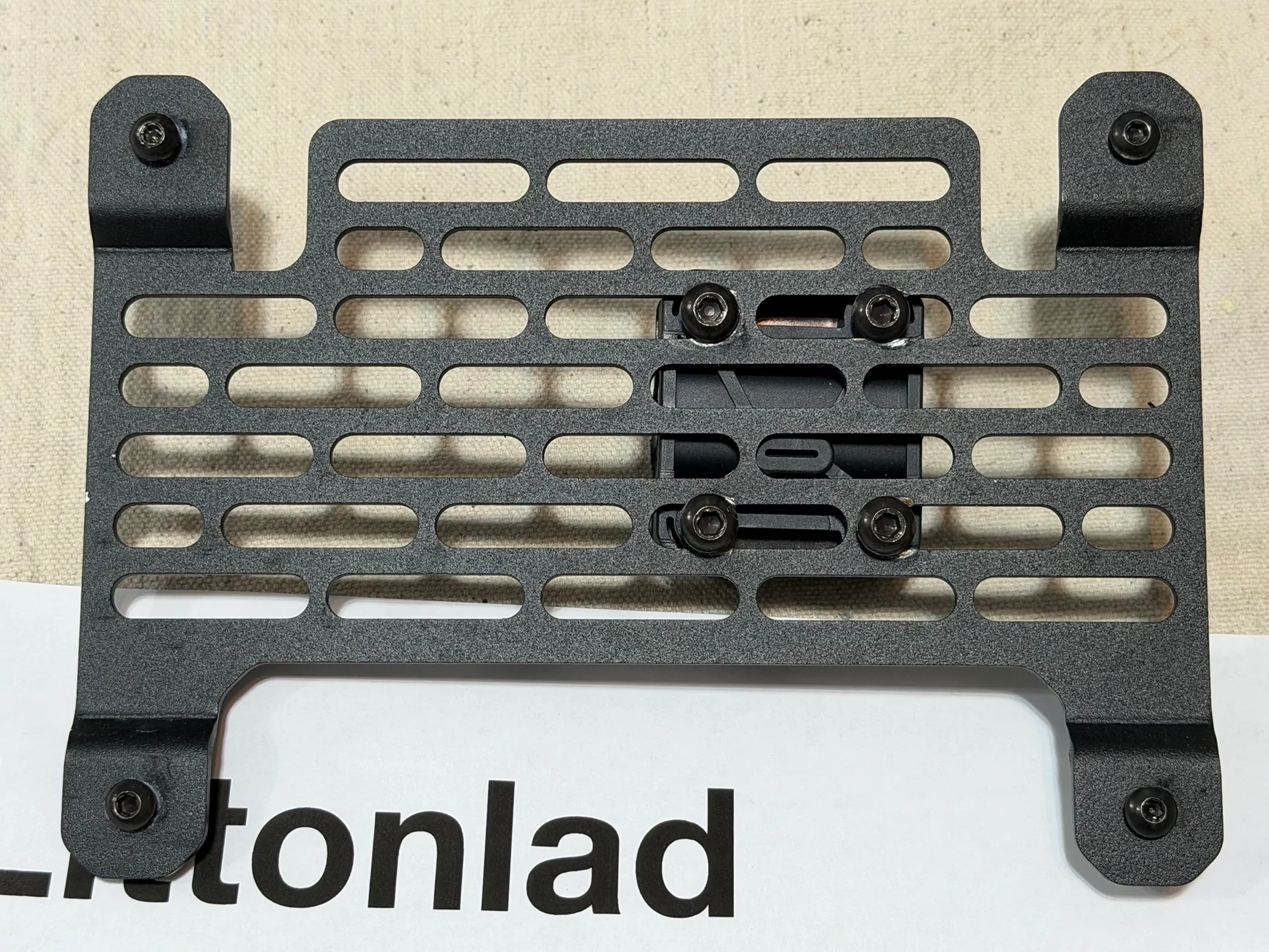 Rivian R1T R1S Builtright Industries Front License Plate Mount SOLD IMG_8947
