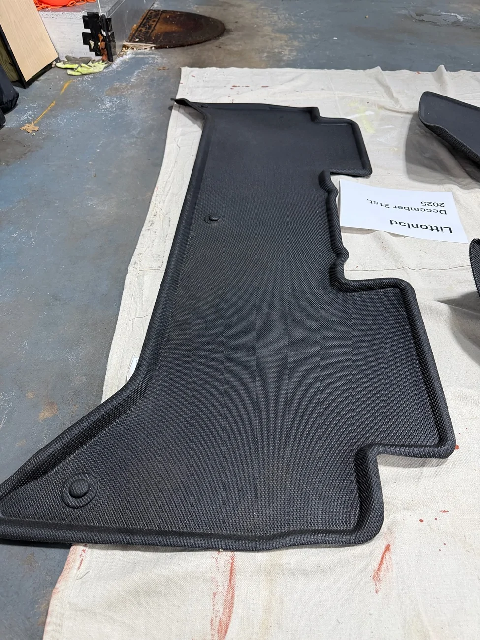 Rivian R1T R1S 3D Gen 1 R1T floor mats IMG_8957