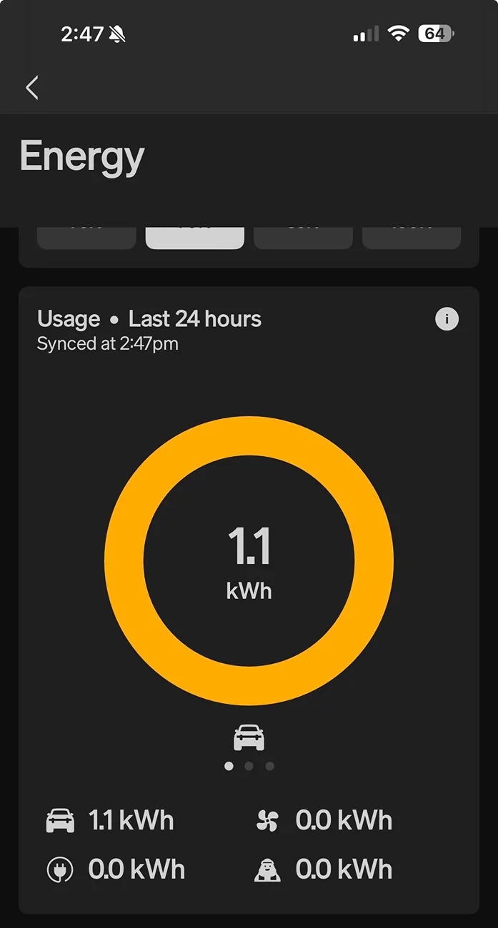 Rivian R1T R1S 1.4kWh Daily usage since .46 Update IMG_3663