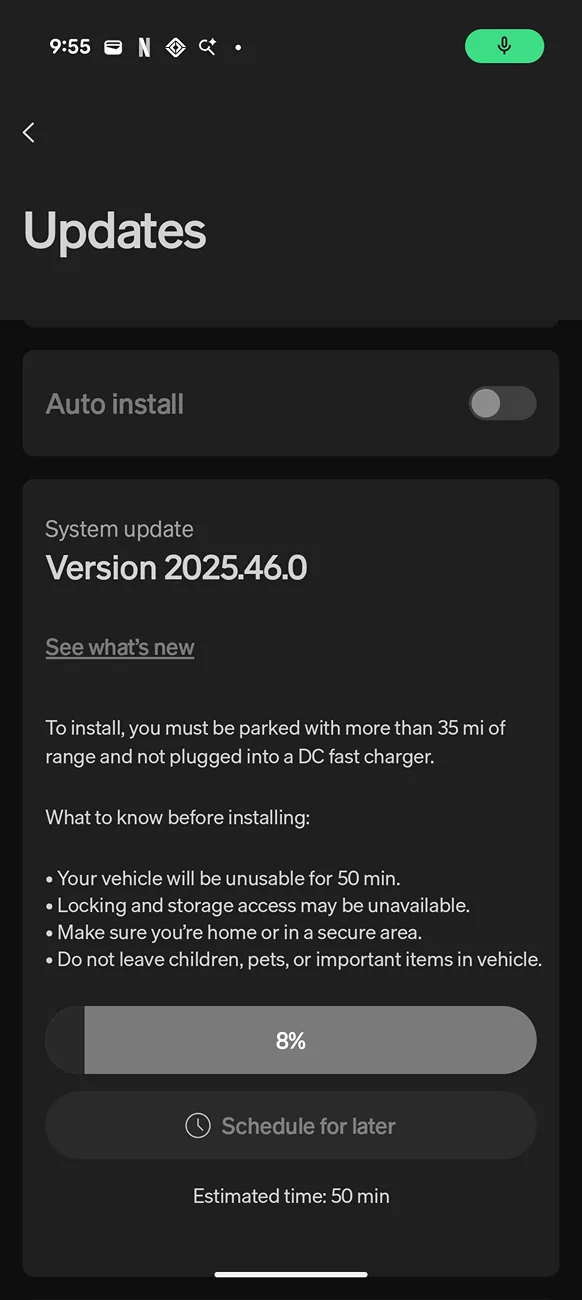 Rivian R1T R1S 1.4kWh Daily usage since .46 Update Screenshot_20251230-215511