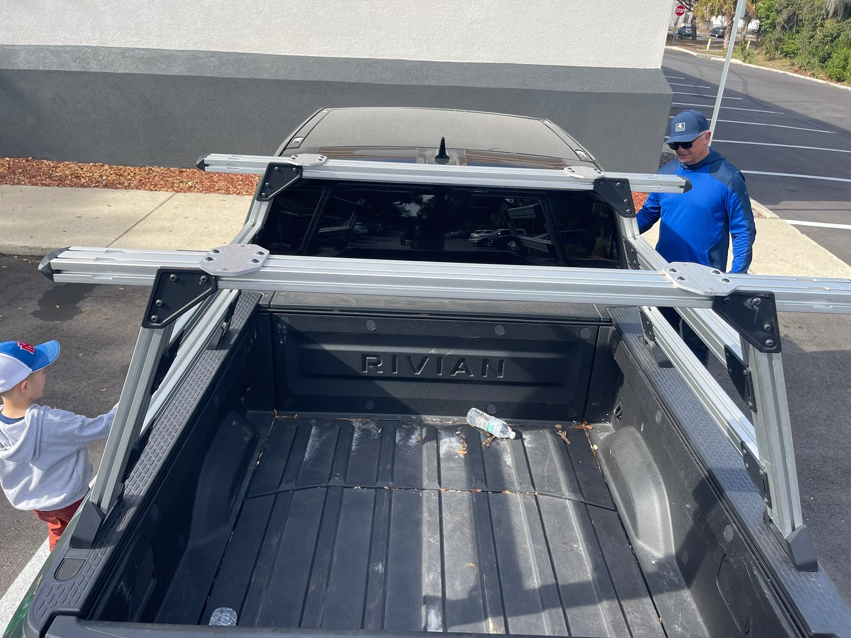 Rivian R1T R1S Range Industries Mariner Bed Rack - $750 IMG_1096