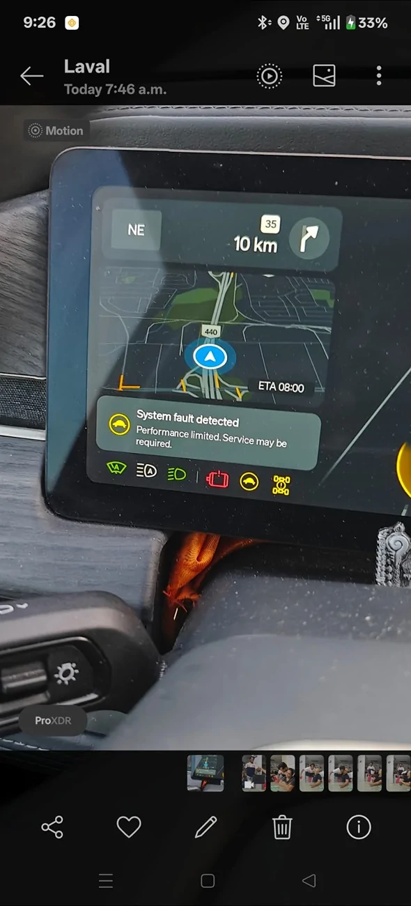 Rivian R1T R1S Motor issue warning and System Fault detected, Perfomace limited warning