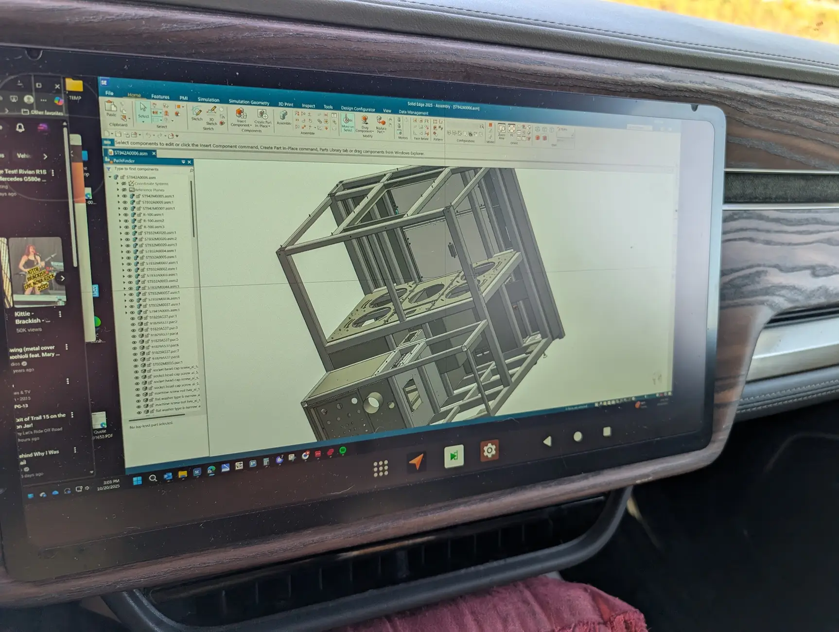 Rivian R1T R1S Successful EVPLAY install with GPS antenna, custom button & mic mount (full install video) 1767648453951-9y