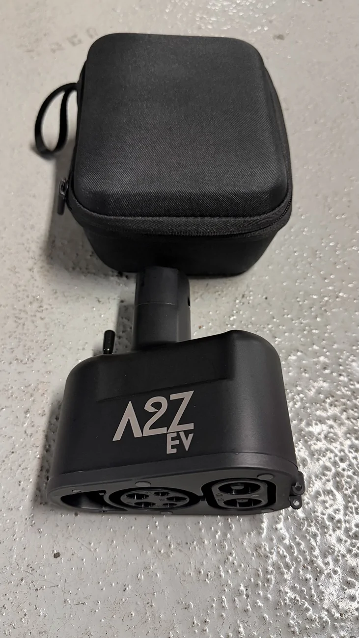 Rivian R1T R1S Level 3 Charging 2025-2026 for Rivian R1S May Require a $300 "Accessory" A2Z Typhoon Plug