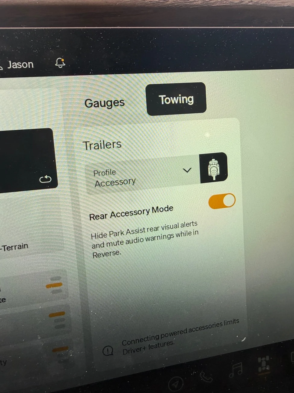 Rivian R1T R1S Automatic accessory mode with third brake light IMG_1799