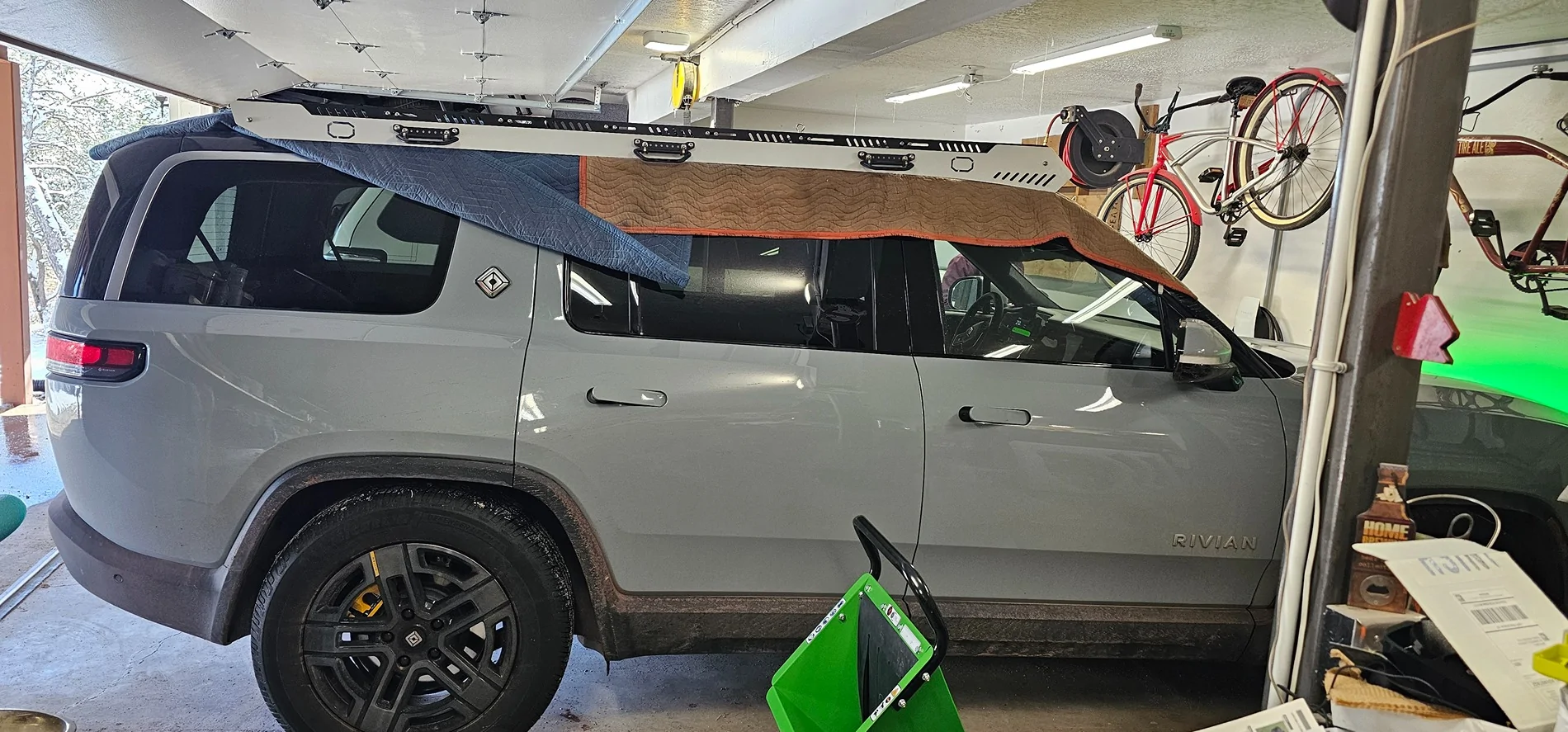 Rivian R1T R1S Custom r1s roof rack  from uptop overland 4runner rack 20260110_132729