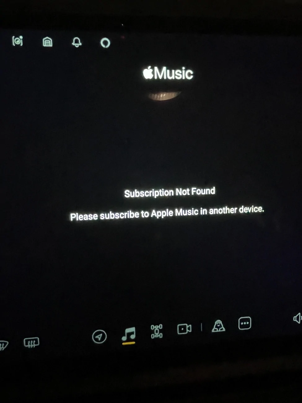 Rivian R1T R1S Solved: After last update got kicked out Apple Music and unable to sign back in. "Subscription not found" 1768331205643-wf