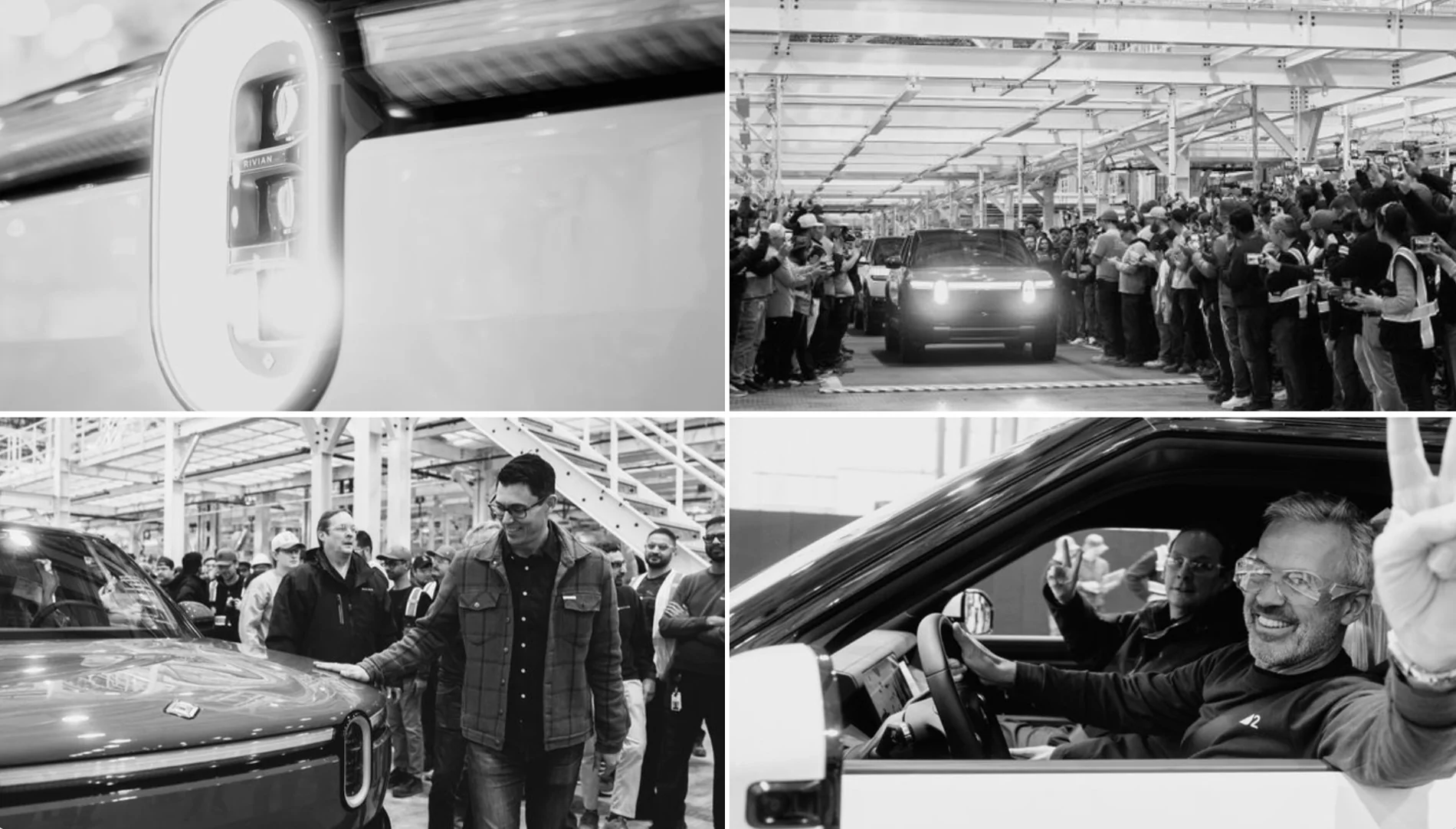 First rivian r2 validation build vehicle production line.webp