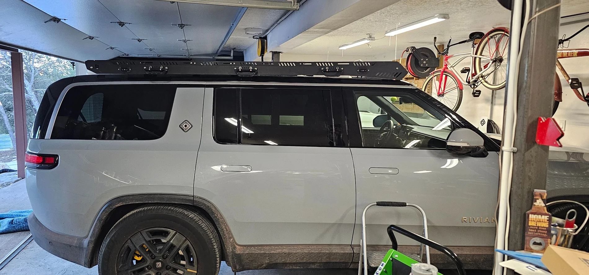 Rivian R1T R1S Custom r1s roof rack  from uptop overland 4runner rack 20260117_164533