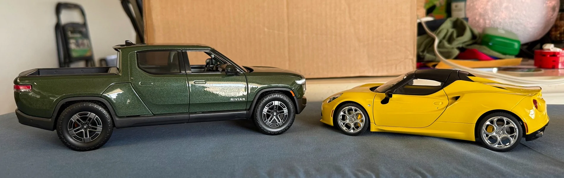 Rivian R1T R1S Rivian Die-Cast Model Rock Stand - DIY - 3D Print IMG_2624
