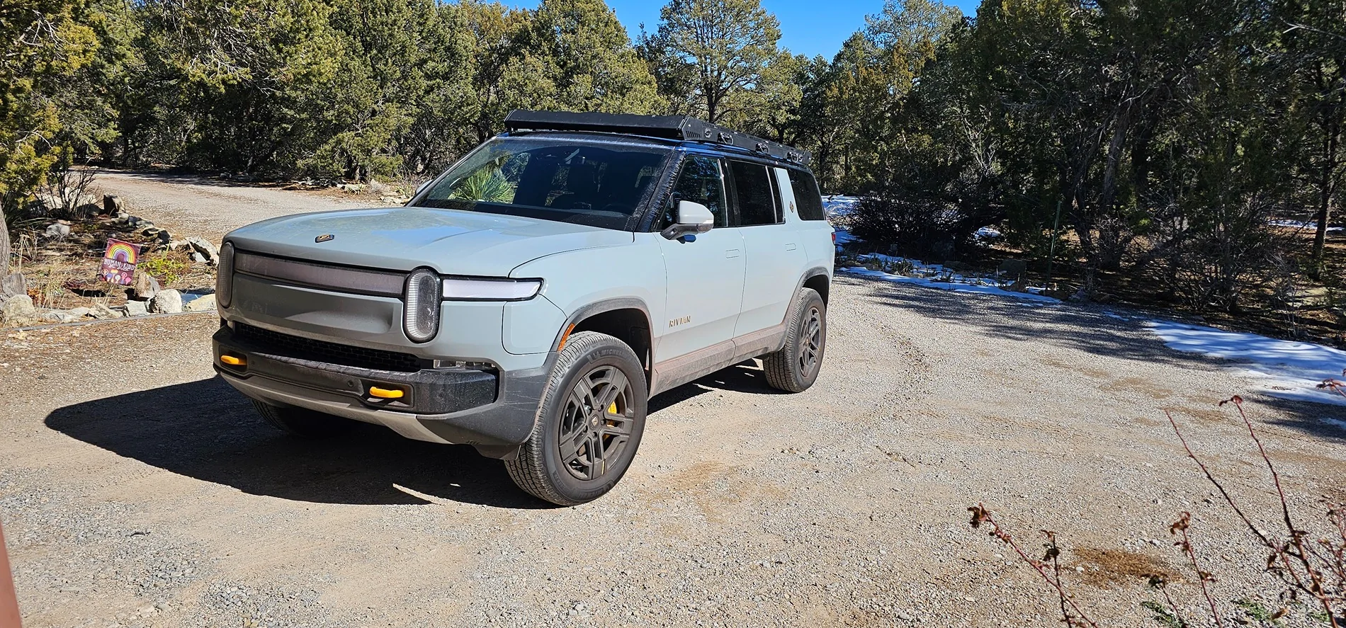Rivian R1T R1S Custom r1s roof rack  from uptop overland 4runner rack 20260118_121959