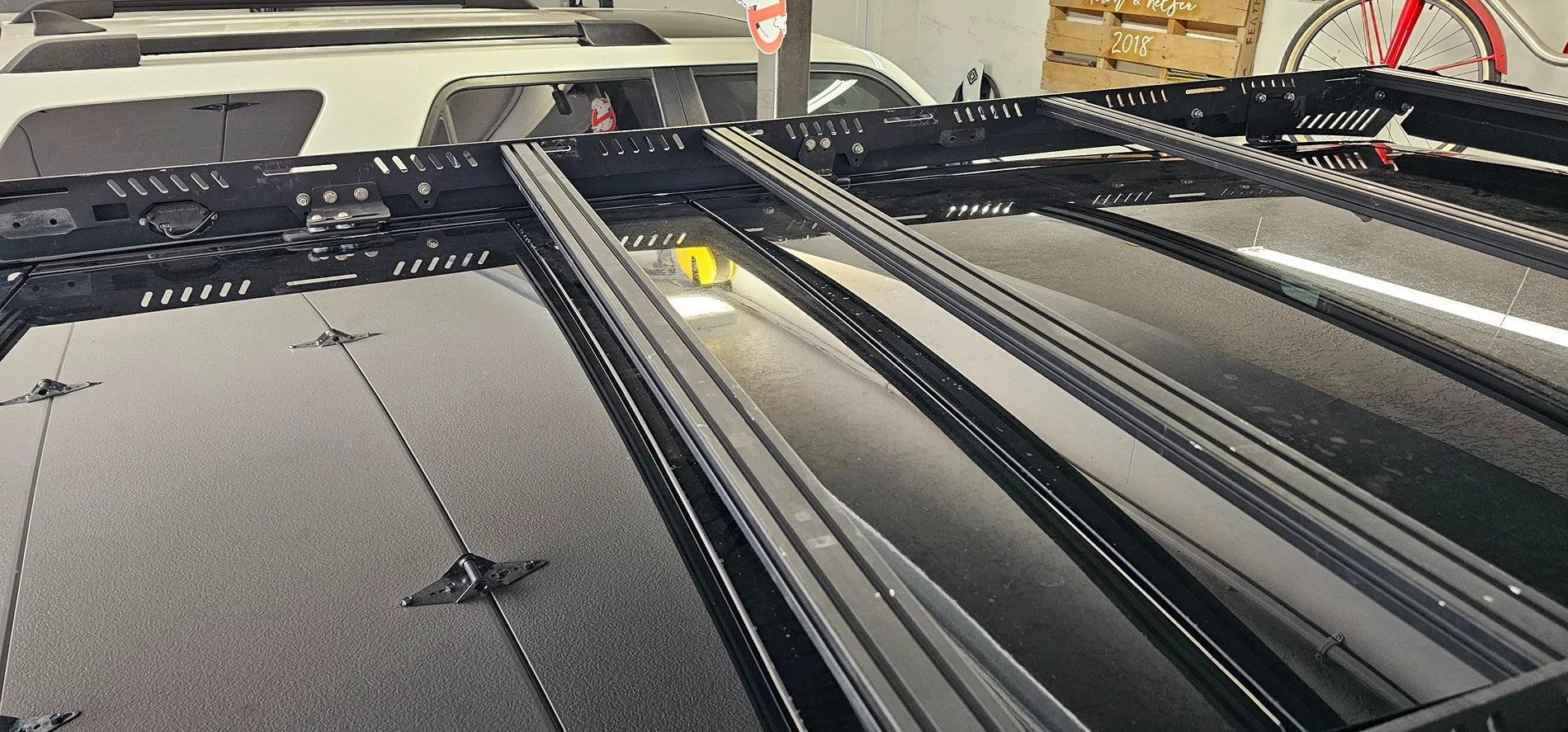 Rivian R1T R1S Custom r1s roof rack  from uptop overland 4runner rack 20260118_122257