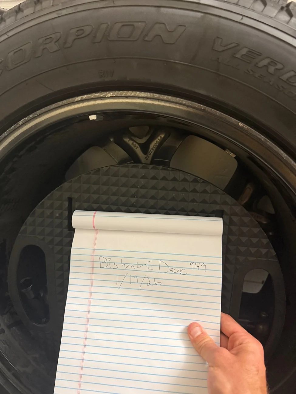 Rivian R1T R1S 21 inch Full Size Spare Tire and  Rivian Jack Kit IMG_0118