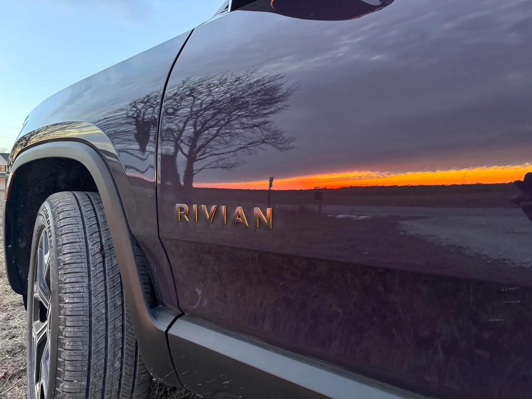 Rivian R1T R1S RAN charger gets NACS charging cord - spotted in Normal, IL IMG_6300