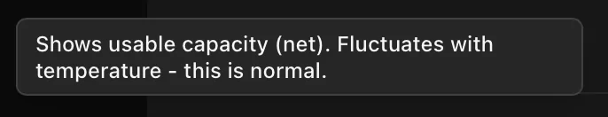 Rivian R1T R1S 2026 Gen 2 R1S battery capacity drop due to cold - what’s normal? Screenshot 2026-01-25 at 7.57.33 PM