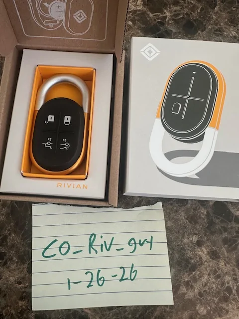 Rivian R1T R1S R1T GEN 2 Key Fob $185 IMG_8708