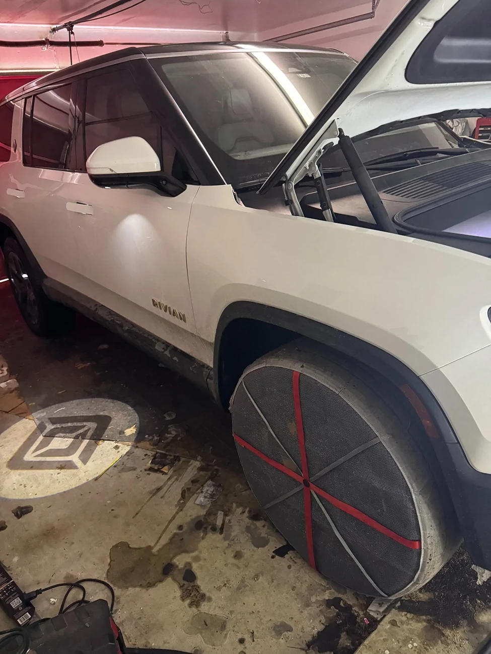 Rivian R1T R1S Winter weather driving experience and tips IMG_6631
