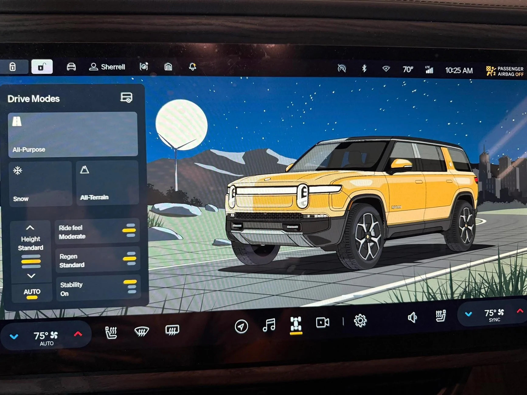 Rivian R1T R1S Is it possible to save Drive mode overrides? IMG_4768