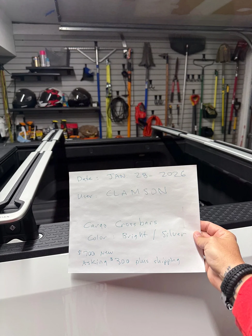 Rivian R1T R1S SOLD - Cargo crossbars for sale IMG_2139