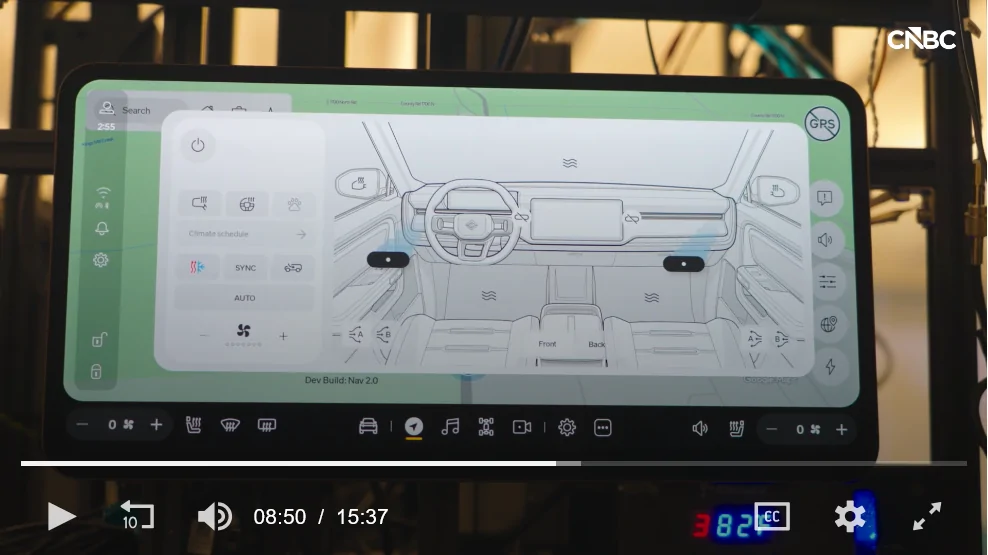 Rivian R1T R1S R2 Early Production Vehicle Sneak Peak on CNBC [Ride Along Video w/ RJ Scaringe] 1770221069733-nk