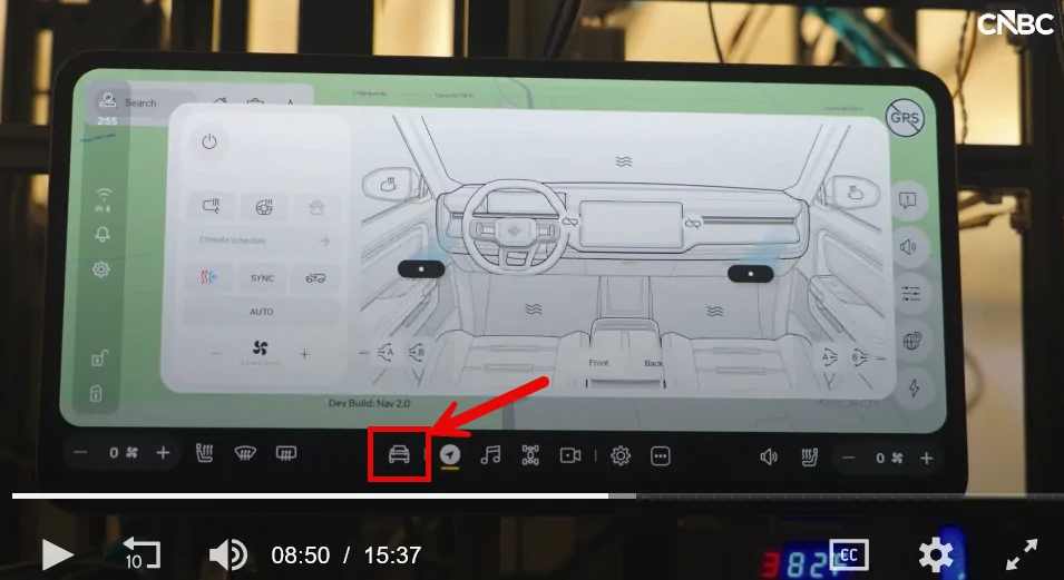 Rivian R1T R1S R2 Early Production Vehicle Sneak Peak on CNBC [Ride Along Video w/ RJ Scaringe] 1770222628739-kl