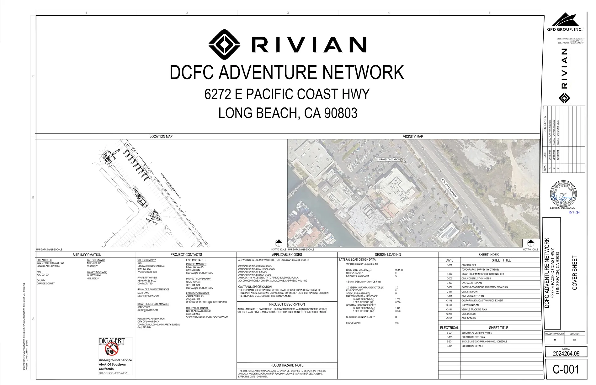 Rivian R1T R1S RAN Rivian Charging Stations Locations Map via Google Maps Rivian Long Beach C-001