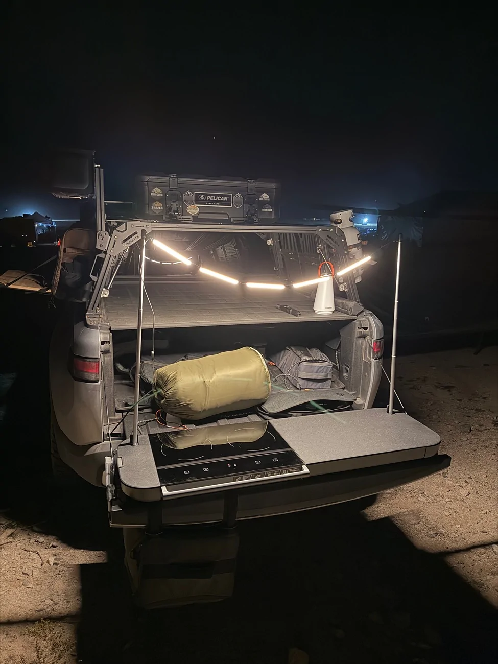 Rivian R1T R1S Overlanding: Power Consumption & Camp Mode IMG_1301