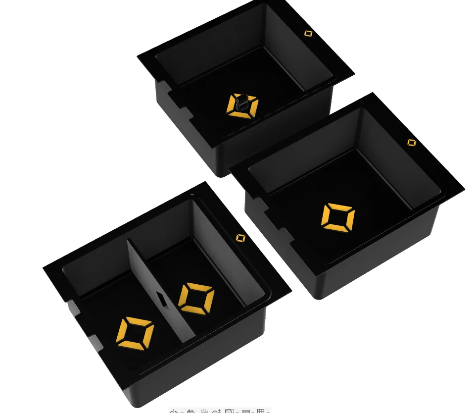 Rivian R1T R1S Removable tray design feedback — which would you choose? Screenshot 2026-02-07 170311