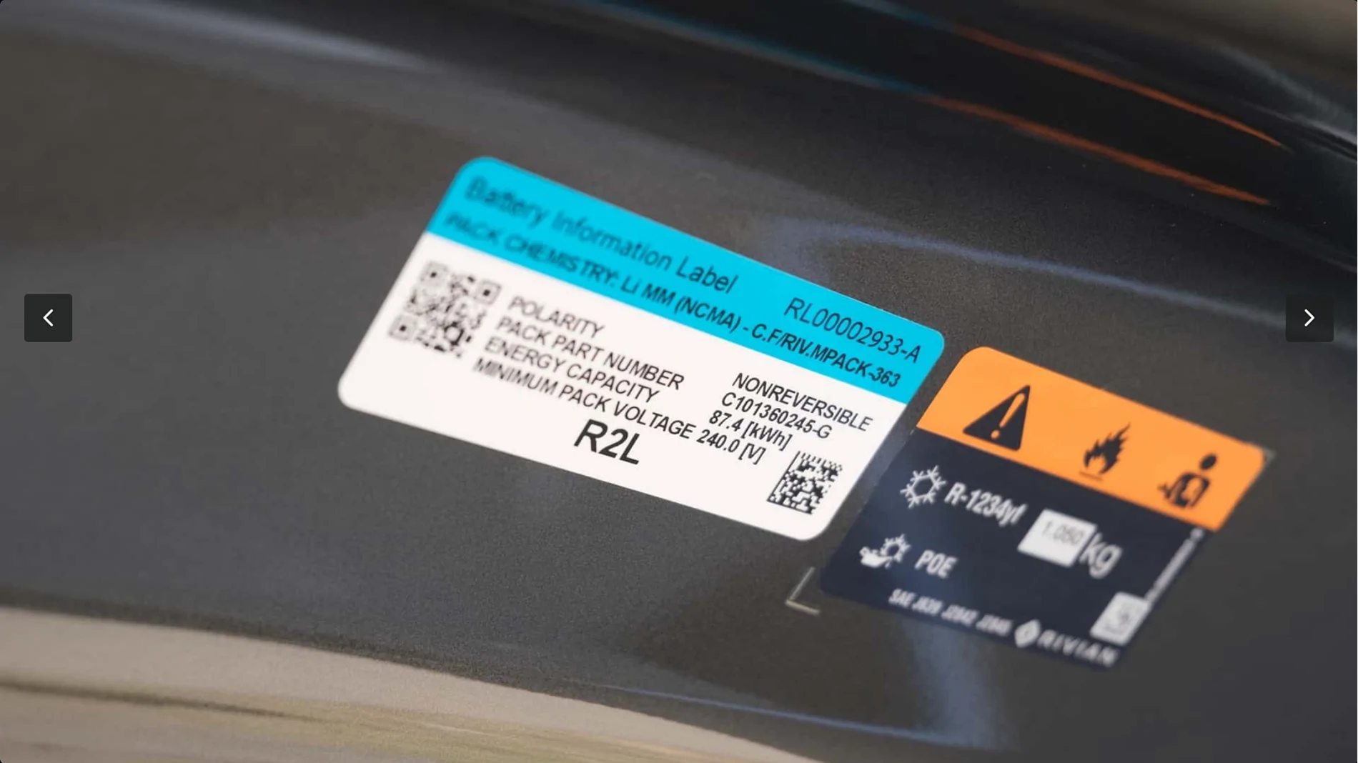 Rivian R1T R1S R2 Range Estimates Battery capacity