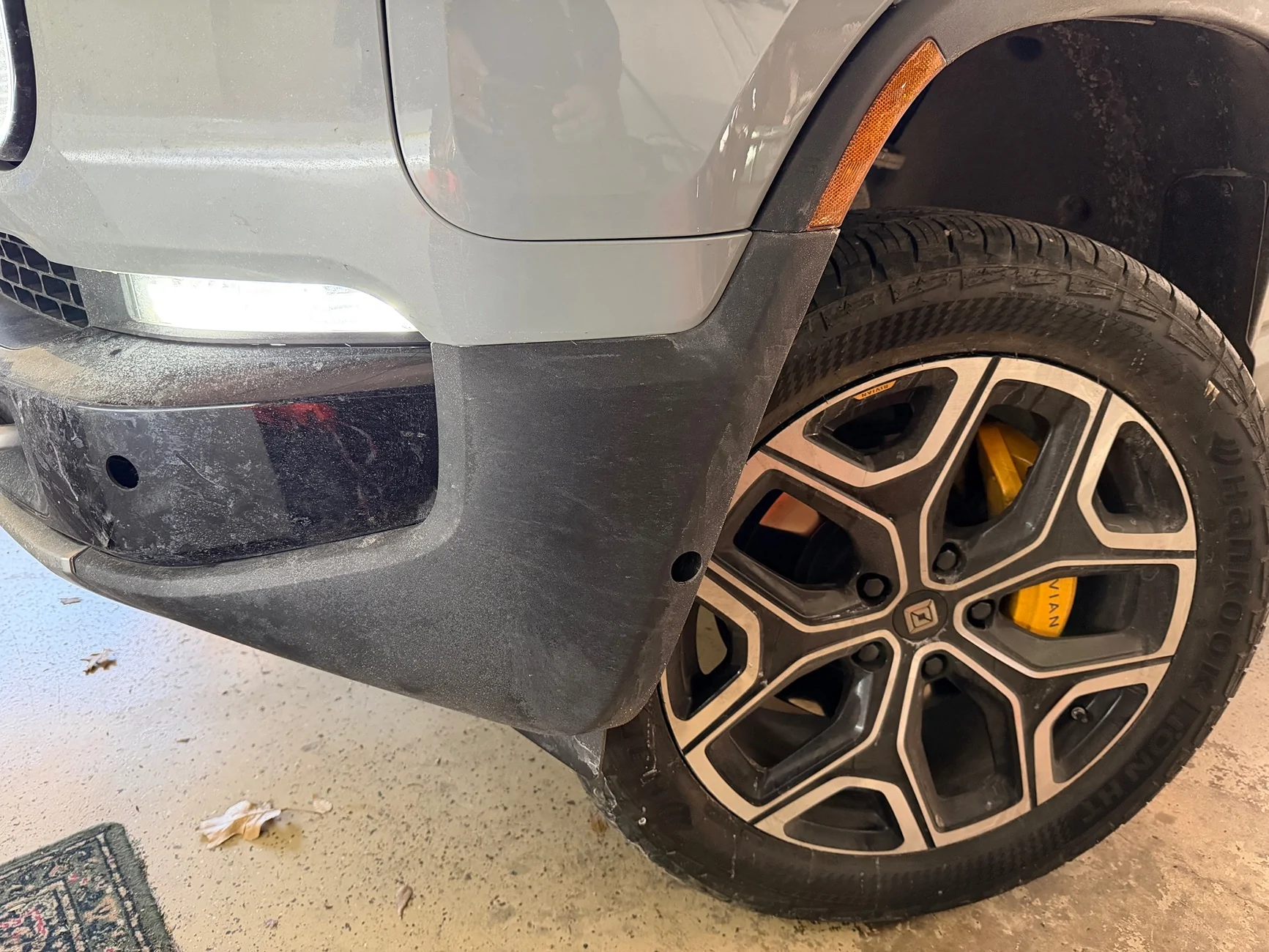 Rivian R1T R1S Front Parking Sensor DIY Replacement R1S IMG_0260