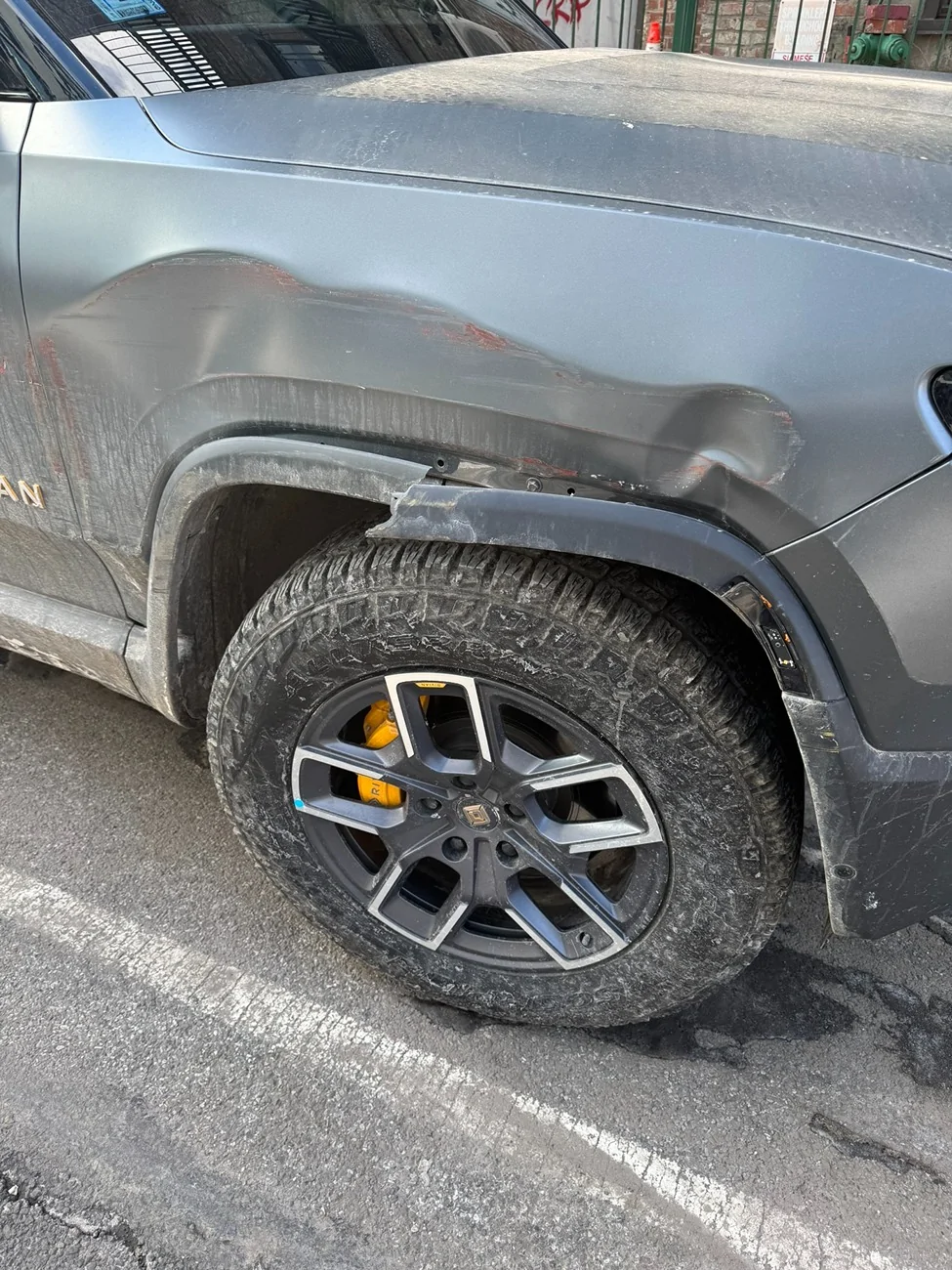 Rivian R1T R1S Hit and Run - But No Motion Cam Recording - Ugh IMG_5901