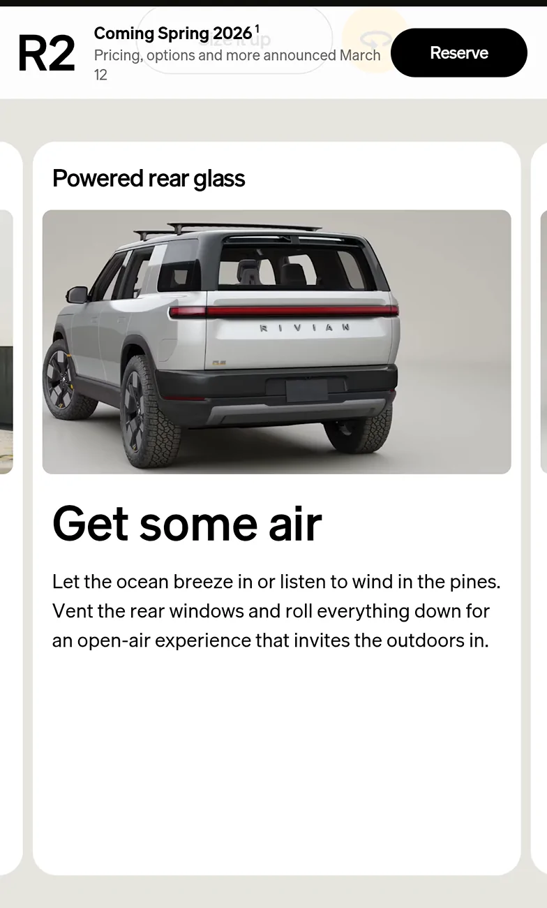 Rivian R1T R1S R2 Website Updated. Pricing, Options Coming March 12 1000010342