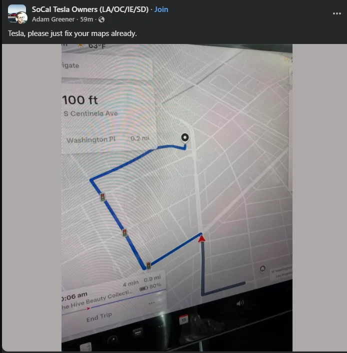 Rivian R1T R1S Google Maps on Rivian is not on par with other platforms 1