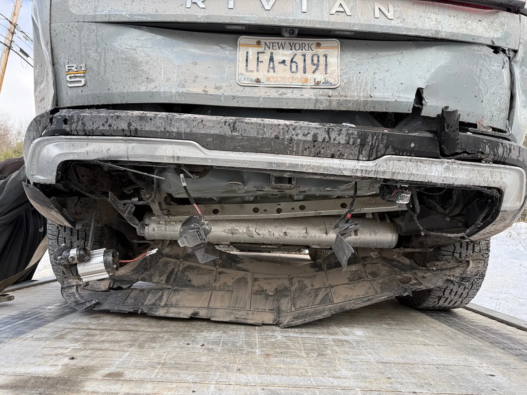 Rivian R1T R1S rear ended IMG_9959