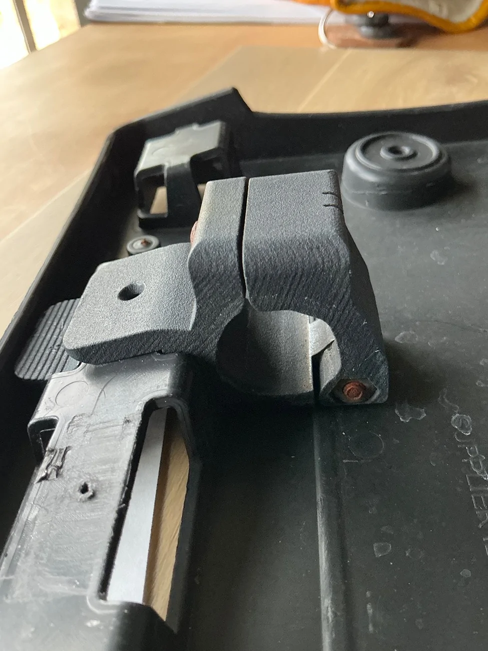 Rivian R1T R1S Gen 1 tow hook plate mount IMG_0911
