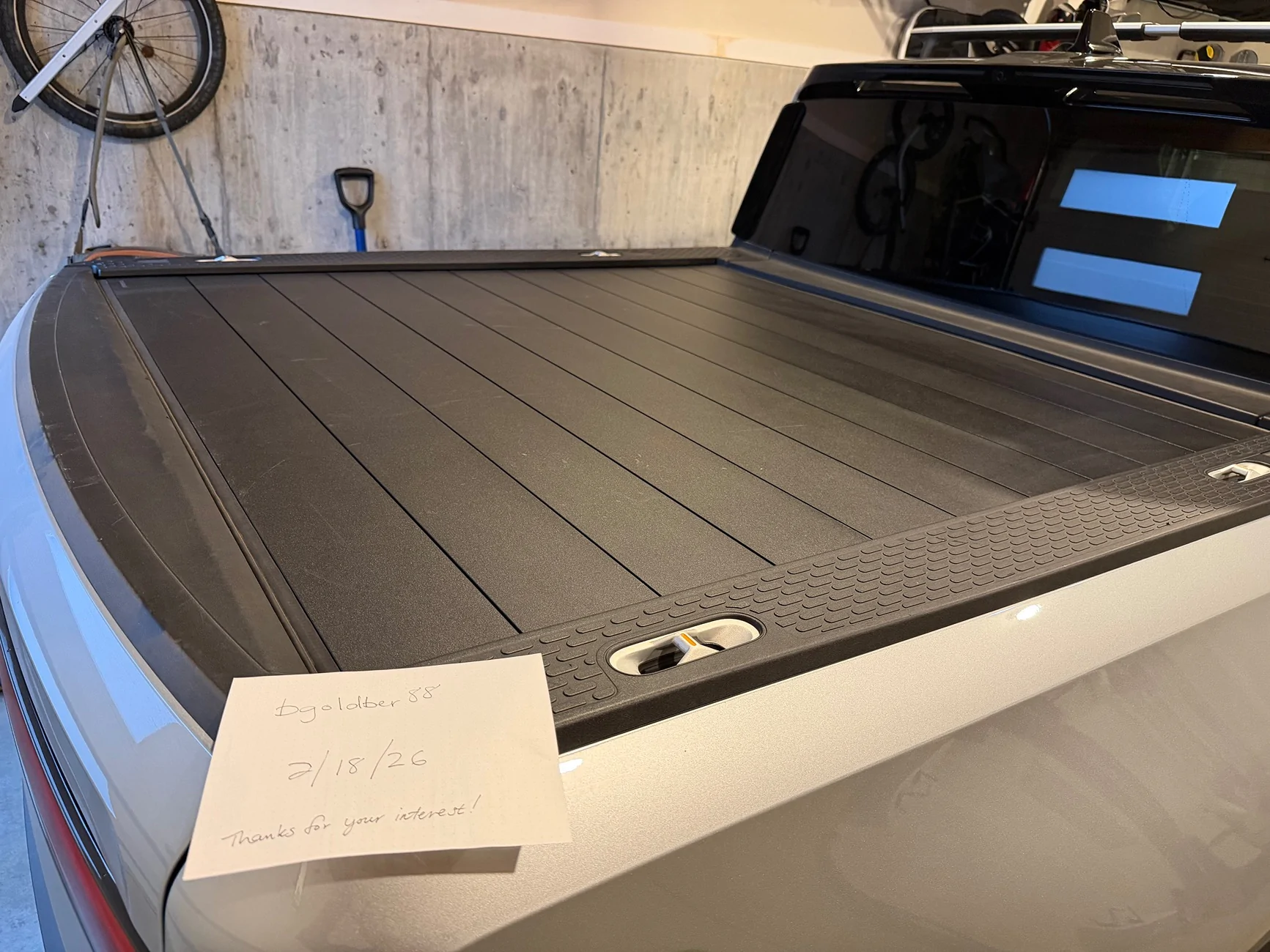 Rivian R1T R1S Interrobang Bed Cover - $900 OBO IMG_1404