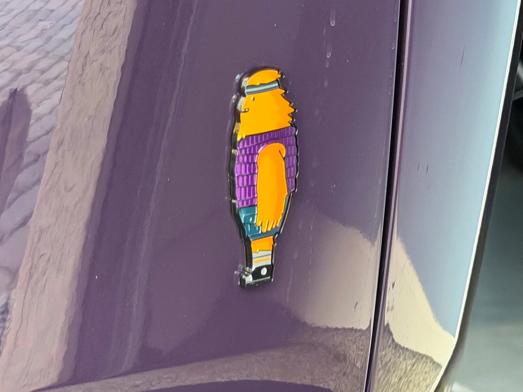 Rivian R1T R1S "Borealis" purple limited-edition paint color revealed! IMG_0902