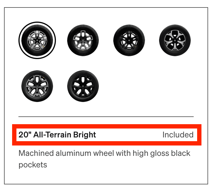 Rivian R1T R1S "Out" of 21's? Ha! Screen Shot 2022-02-27 at 4.26.19 PM