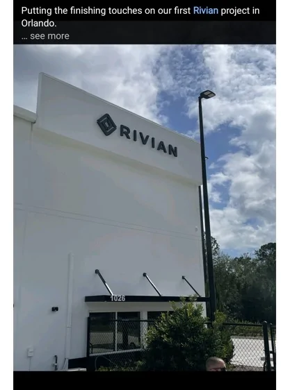 Rivian R1T R1S Florida/Southeast left in the dark Rivian Orlando LinkedIn 1